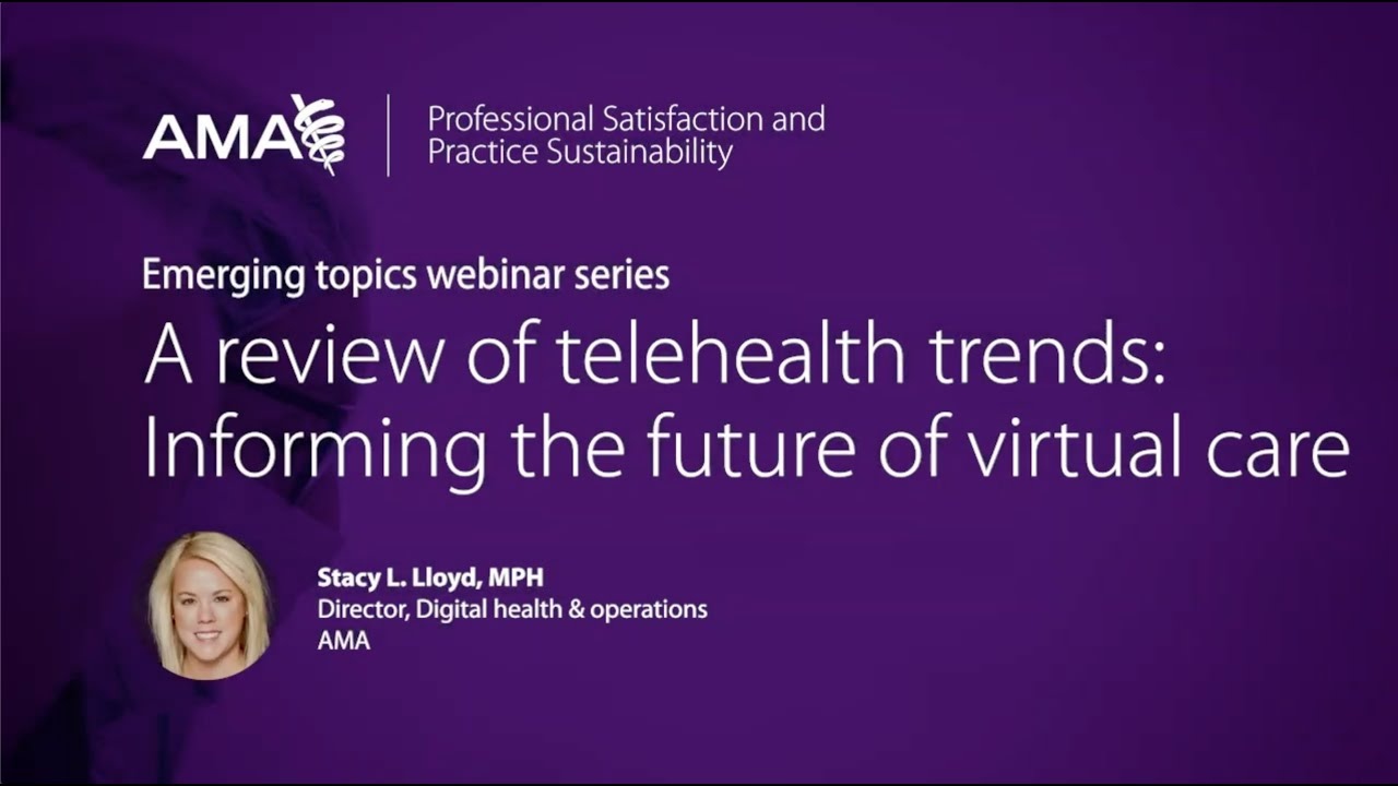 A Review of Telehealth Trends: Informing the Future of Virtual Care