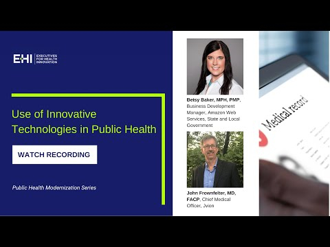 Use of Innovative Technologies in Public Health