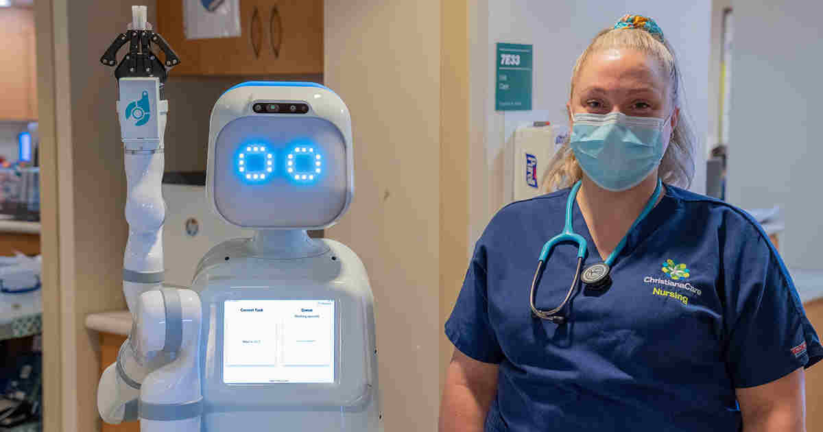 ChristianaCare Rolls Out 'Cobots' to Help Nurses with Nonclinical Tasks