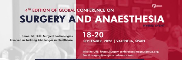 Surgery Conferences 2023| Anaesthesia Conferences 2023| International Surgery Conferences