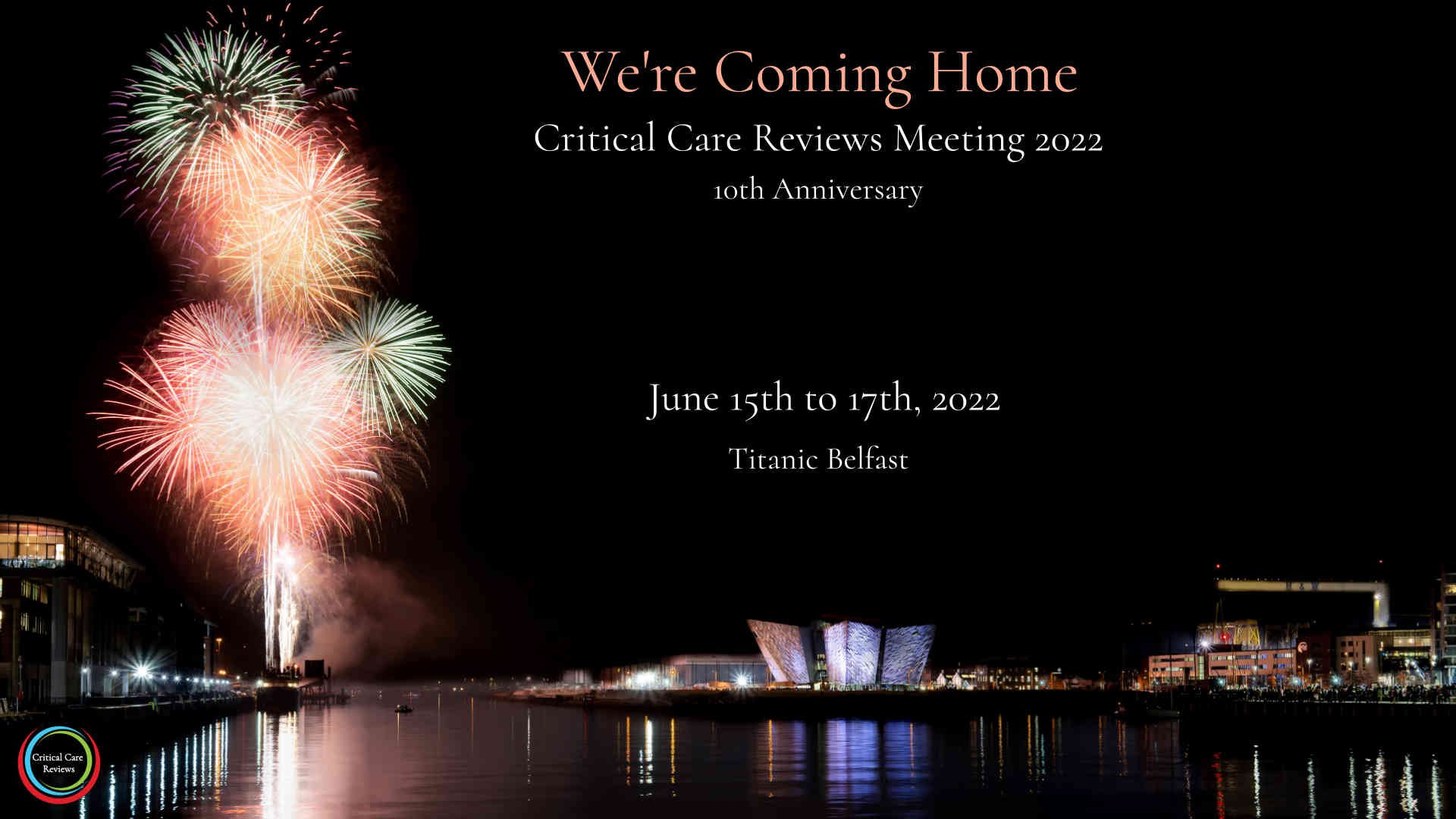 Critical Care Reviews - CCR22