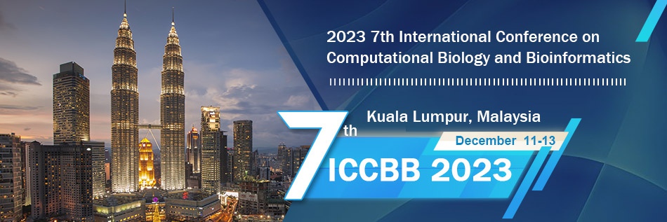 7th International Conference on Computational Biology and Bioinformatics  2023