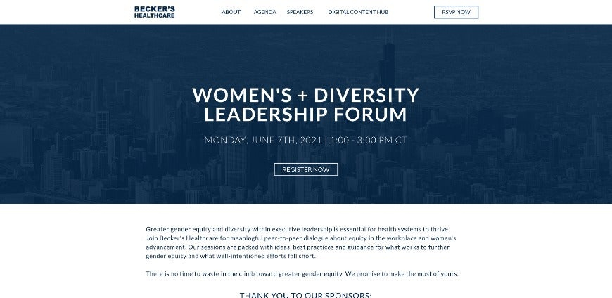 Women's + Diversity Leadership Virtual Forum