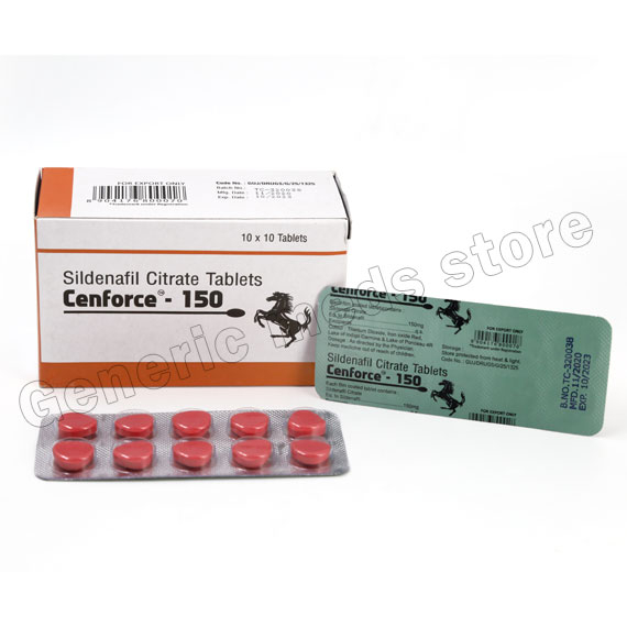 Cenforce 150 Mg (Sildenafil Red Pill) for Treat ED