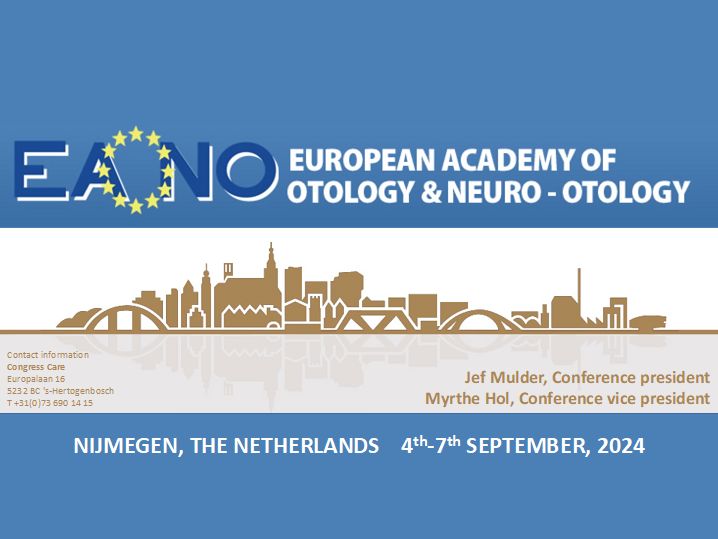 EAONO 2024 (European Academy of Otology and Neuro - Otology)